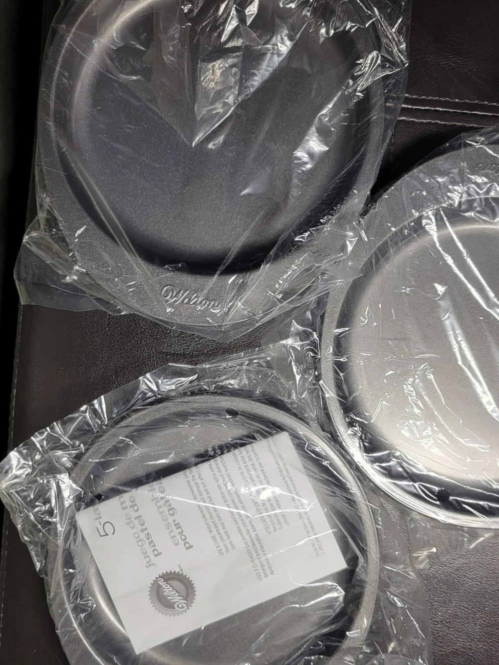 Wilton Easy Layer Cake Pan Set - Five 6 Inch Round Pans